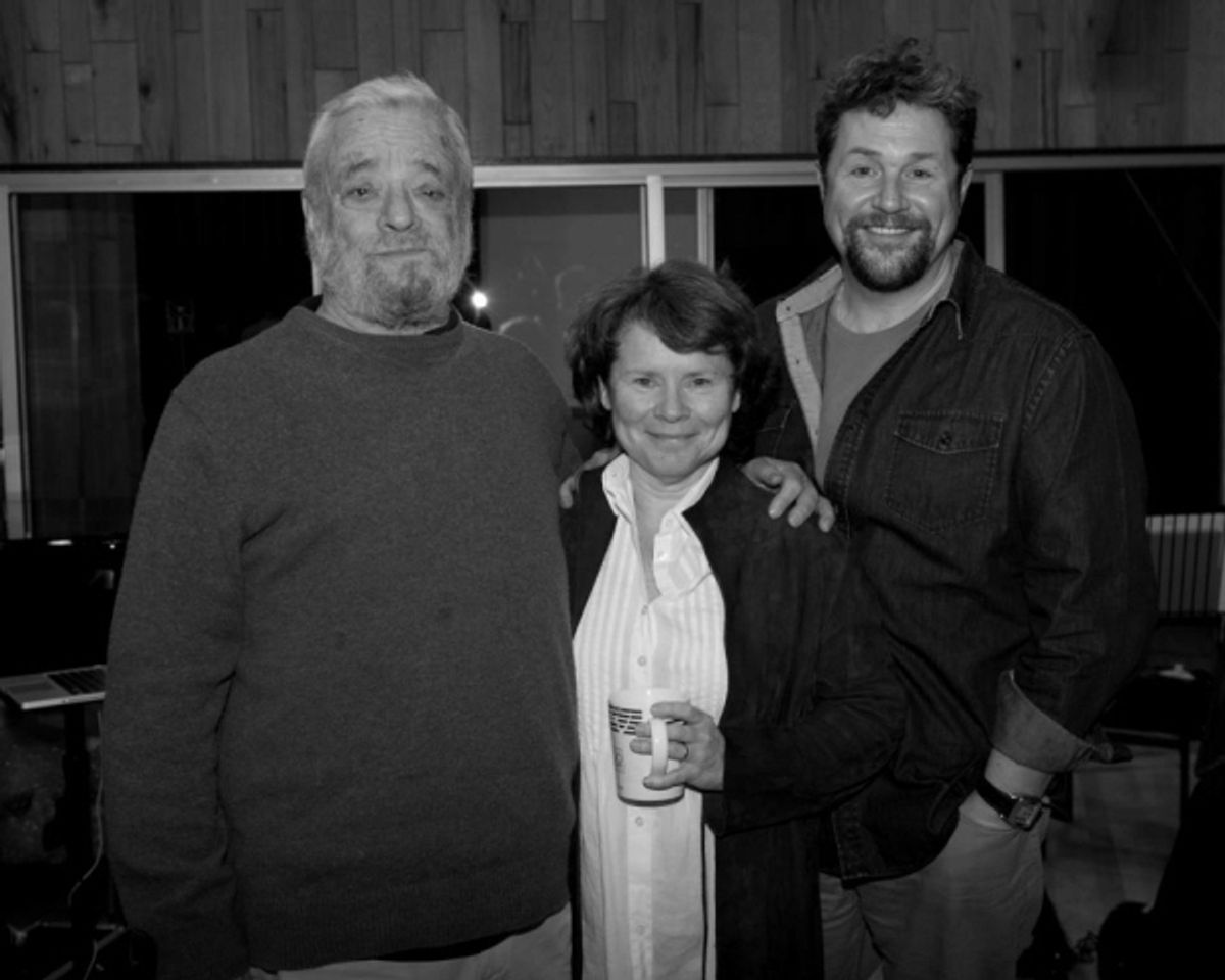 Stephen Sondheim, Imelda Staunton, Michael Ball at 