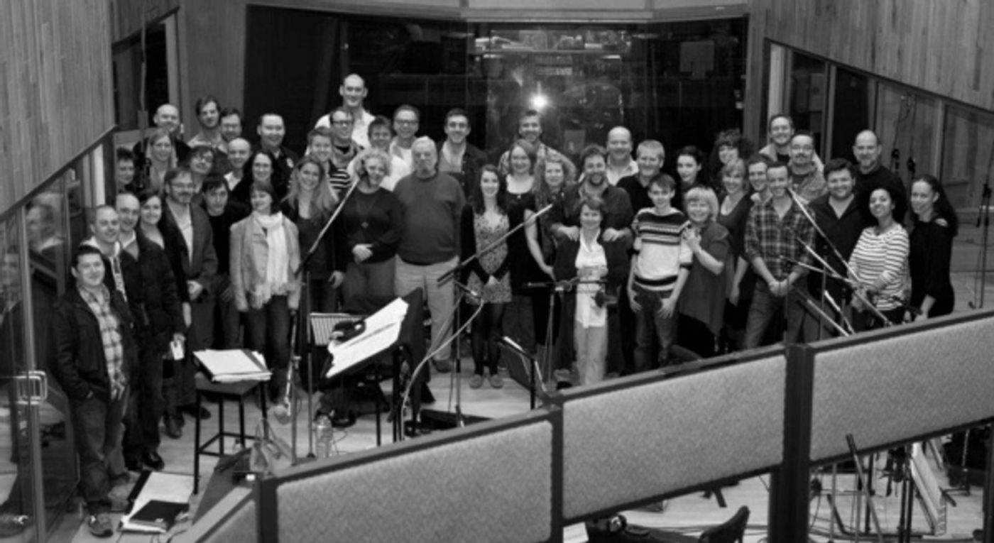 Photo Flash: Michael Ball, Imelda Staunton in Recording Studio for SWEENEY TODD  Image