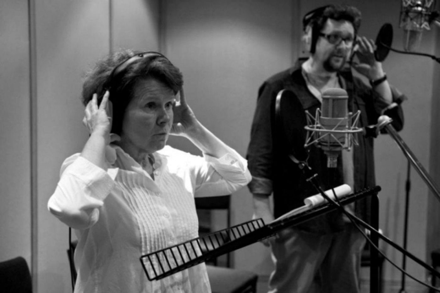 Photo Flash: Michael Ball, Imelda Staunton in Recording Studio for SWEENEY TODD  Image
