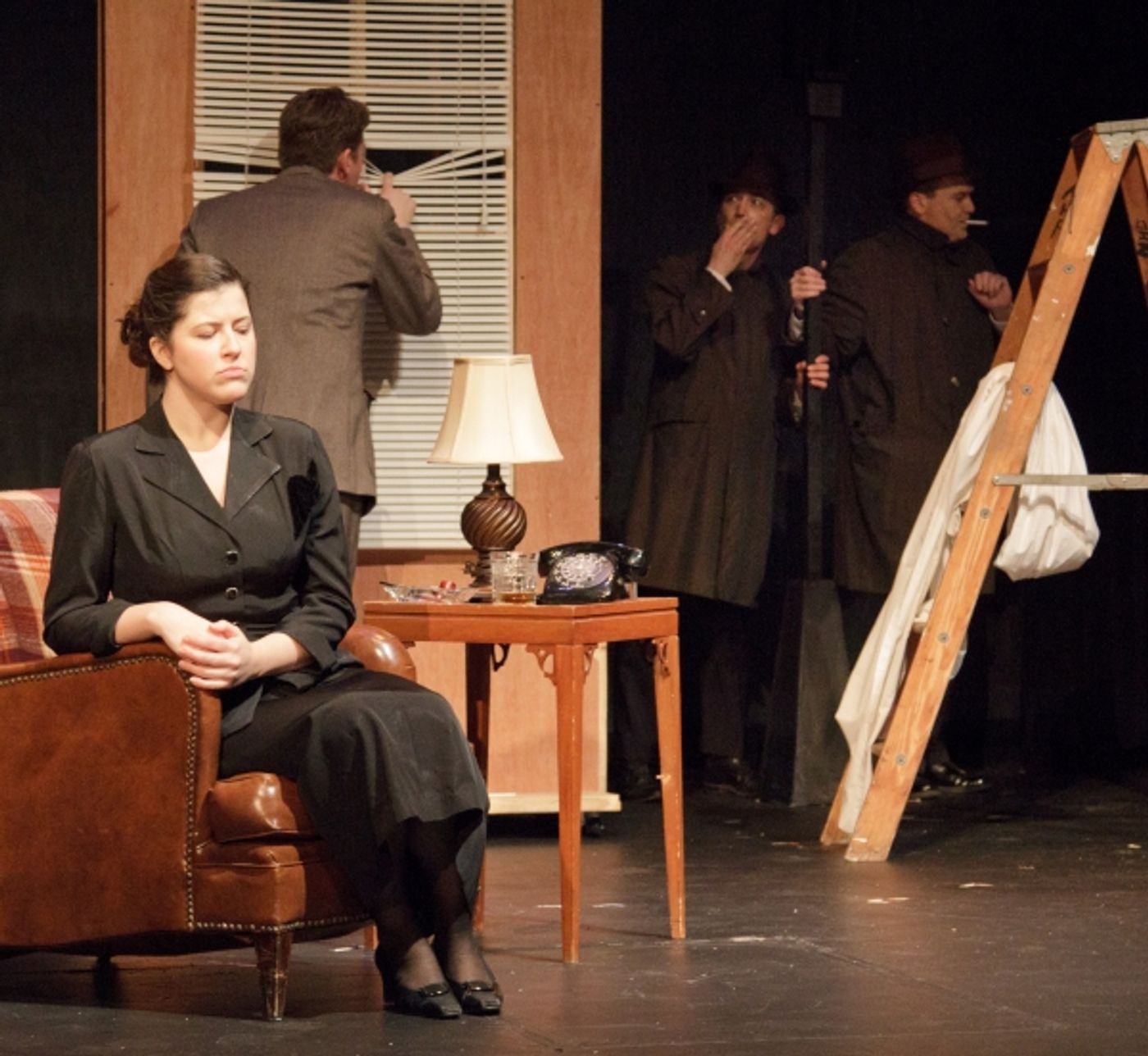 Photo Flash: South Bend Civic Theatre Presents THE 39 STEPS Photo Flash: South Bend Civic Theatre Presents THE 39 STEPS Image