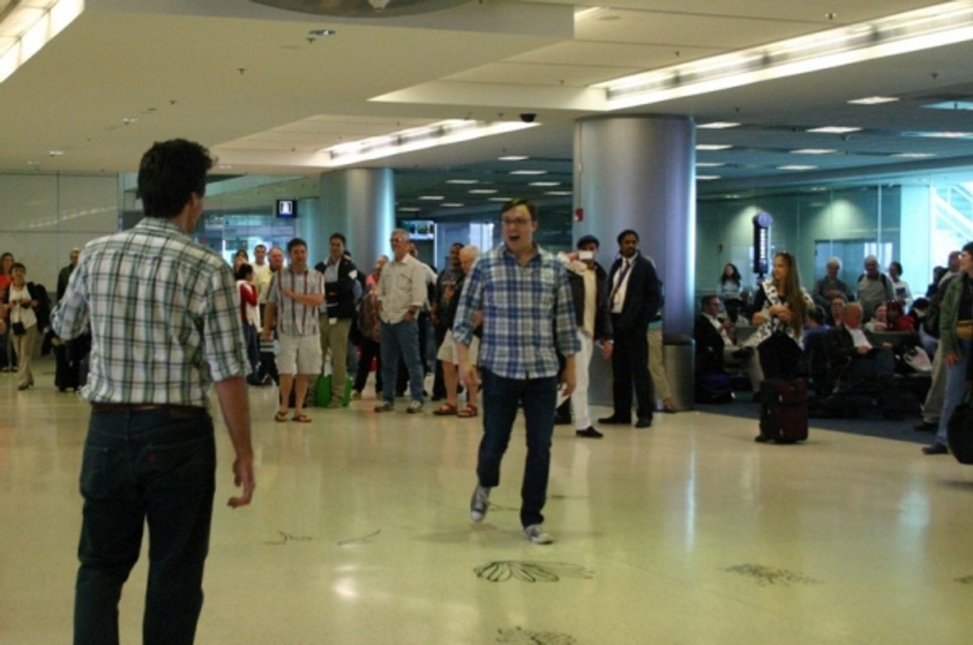 Photo Flash: Florida Grand Opera's Flash Mob at Miami Airport Photo Flash: Florida Grand Opera's Flash Mob at Miami Airport Image