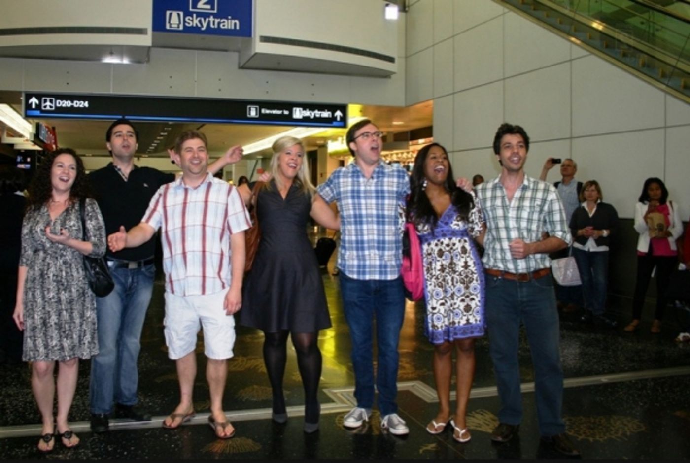 Photo Flash: Florida Grand Opera's Flash Mob at Miami Airport Photo Flash: Florida Grand Opera's Flash Mob at Miami Airport Image