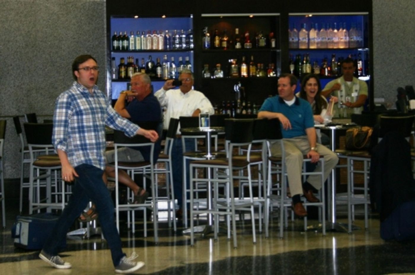 Photo Flash: Florida Grand Opera's Flash Mob at Miami Airport Photo Flash: Florida Grand Opera's Flash Mob at Miami Airport Image