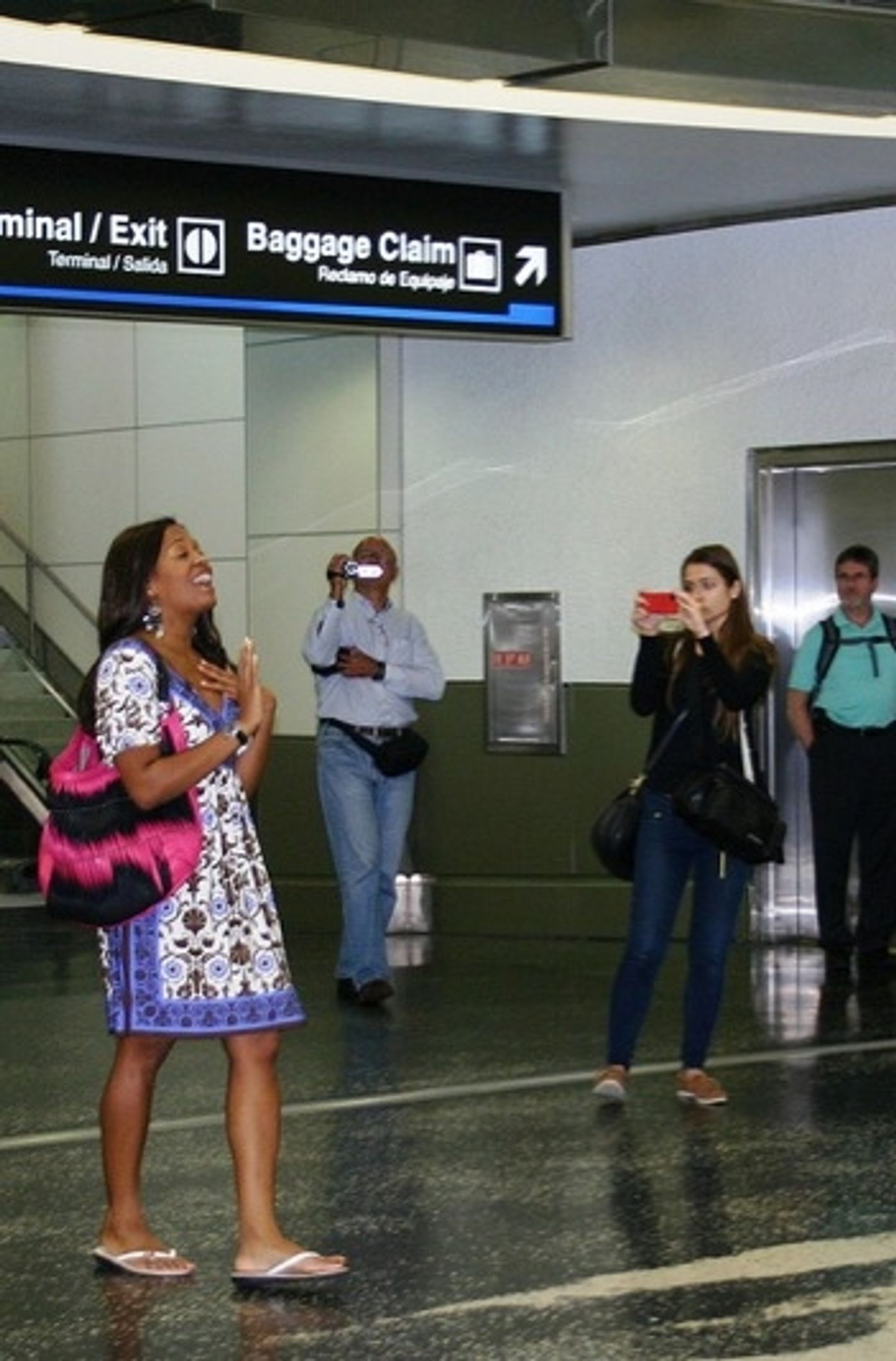 Photo Flash: Florida Grand Opera's Flash Mob at Miami Airport Photo Flash: Florida Grand Opera's Flash Mob at Miami Airport Image