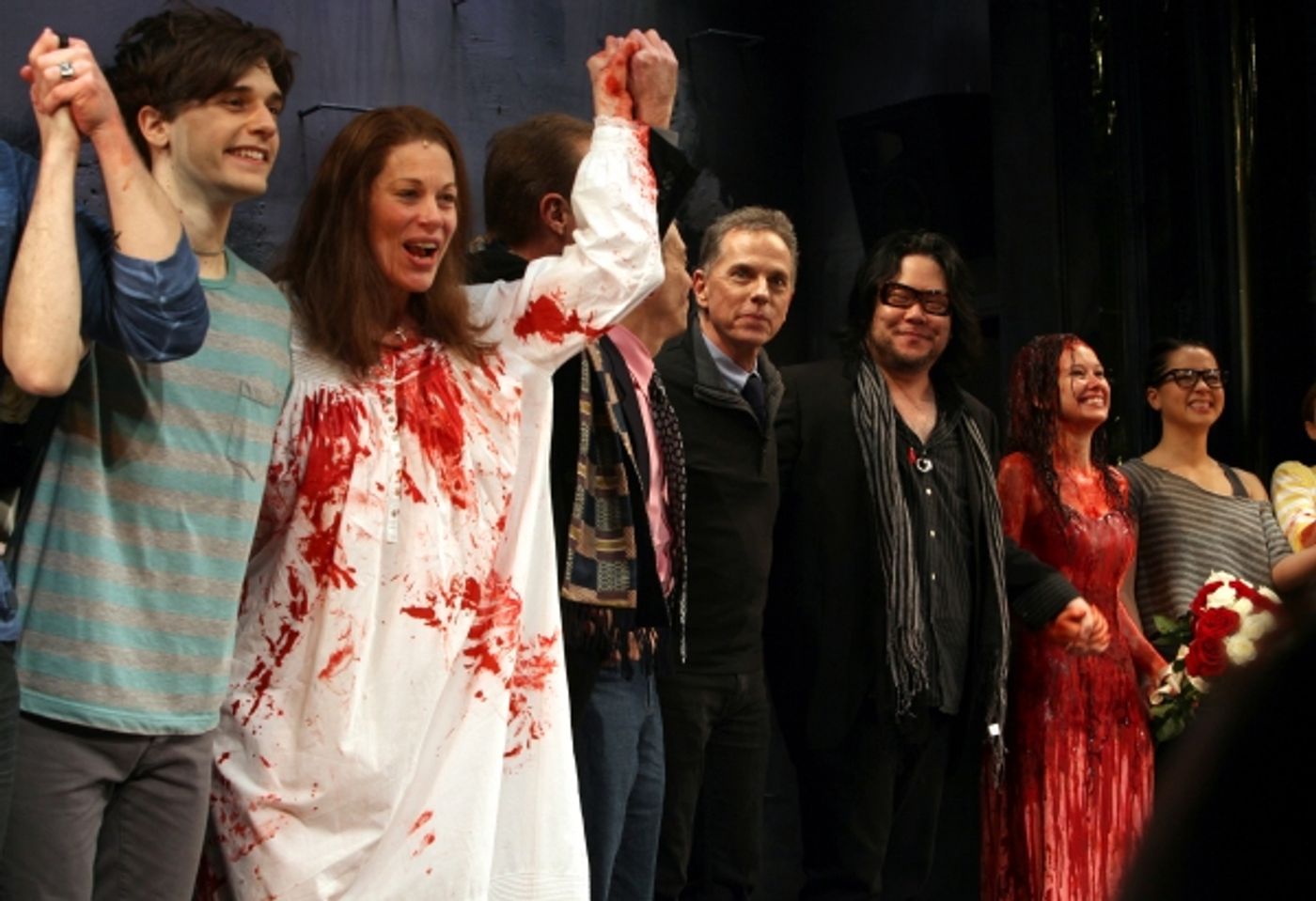 Photo Coverage: CARRIE's Opening Night Bloody Curtain Call!  Image