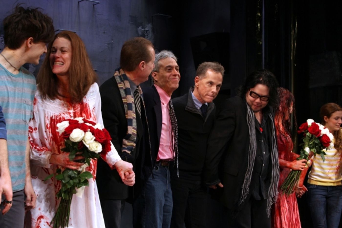 Photo Coverage: CARRIE's Opening Night Bloody Curtain Call!  Image