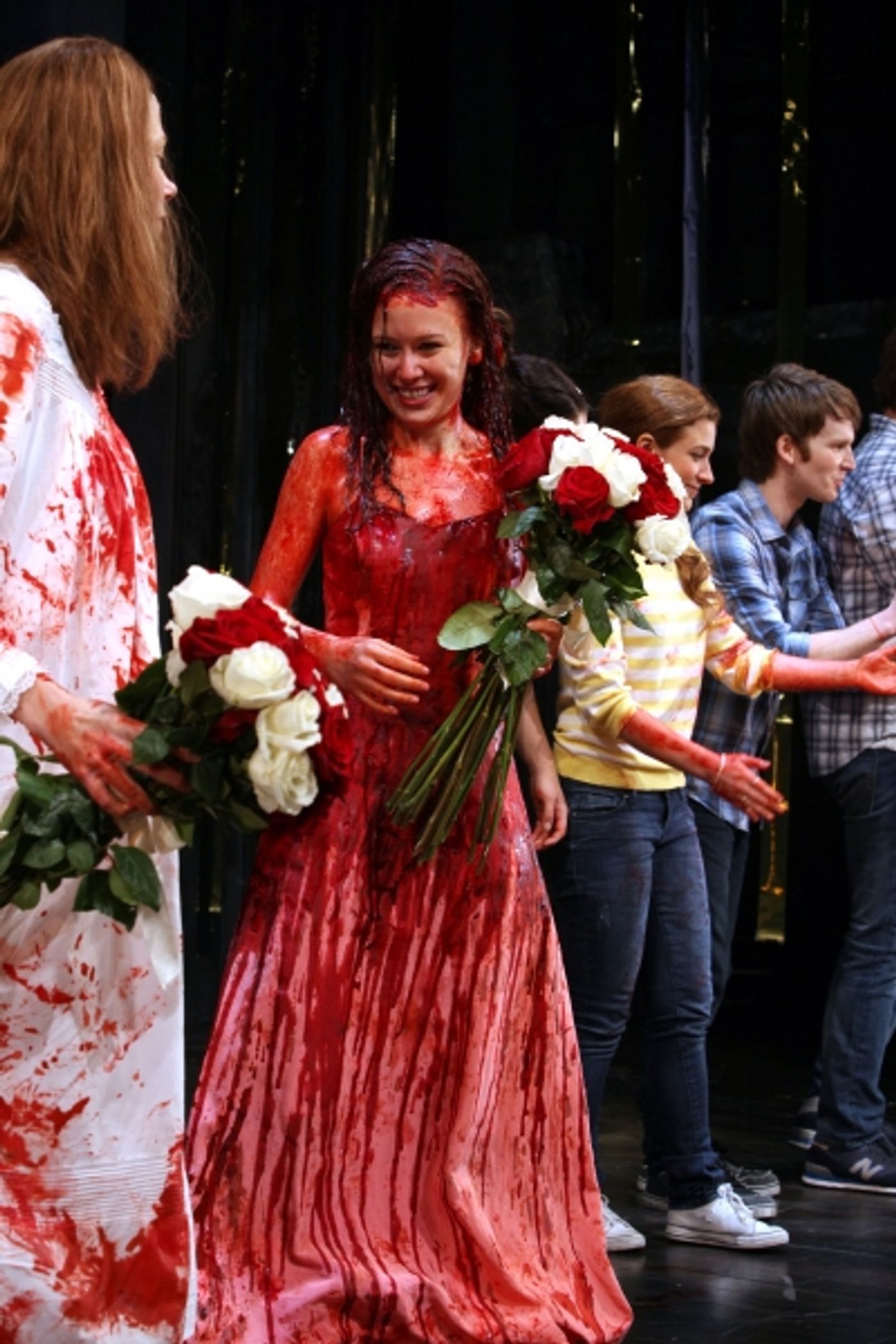 Photo Coverage: CARRIE's Opening Night Bloody Curtain Call!  Image