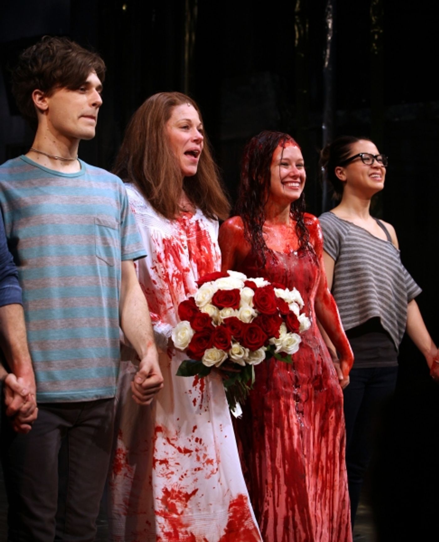 Photo Coverage: CARRIE's Opening Night Bloody Curtain Call!  Image