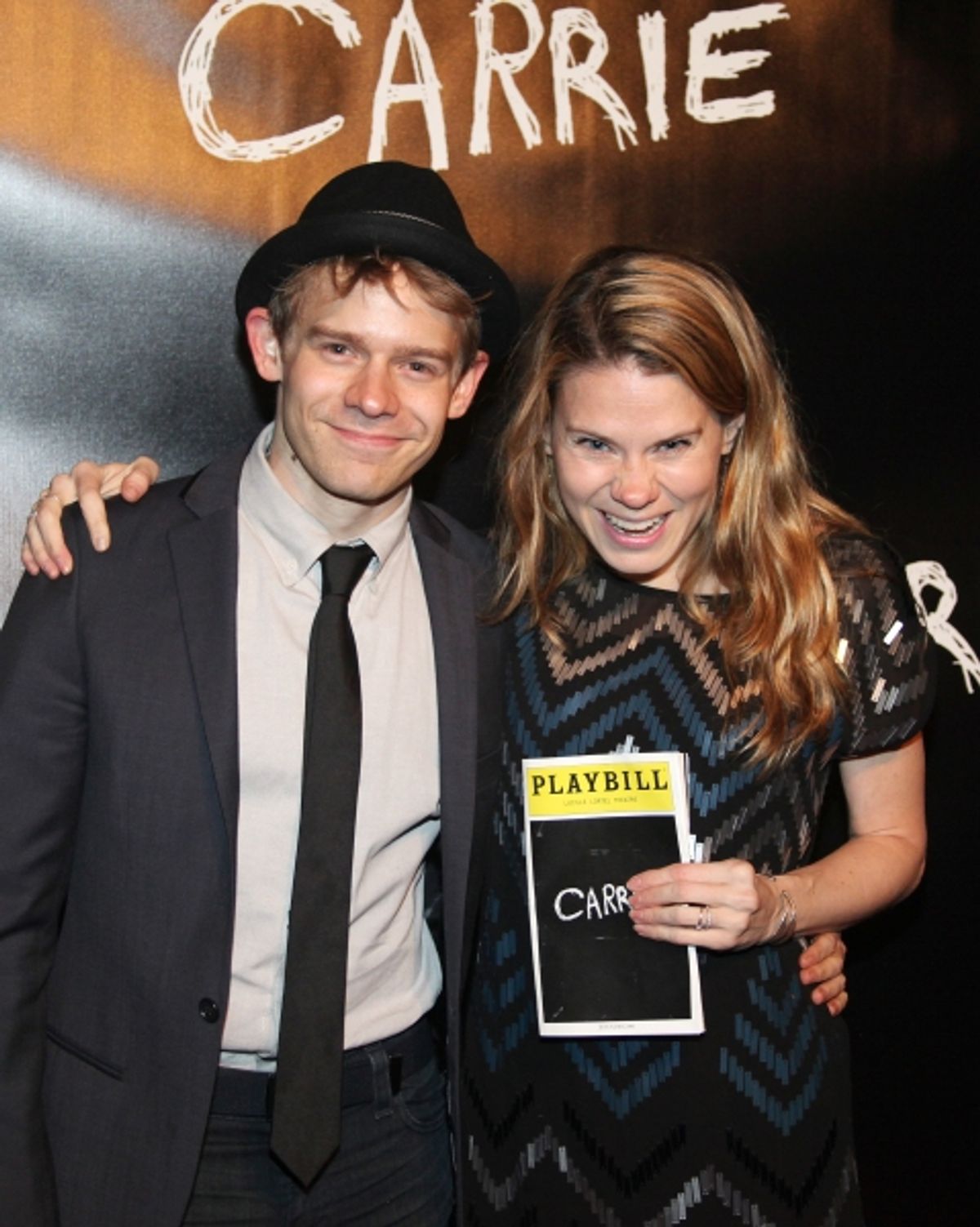 Andrew Keenan-Bolger & Celia Keenan-Bolger  at 