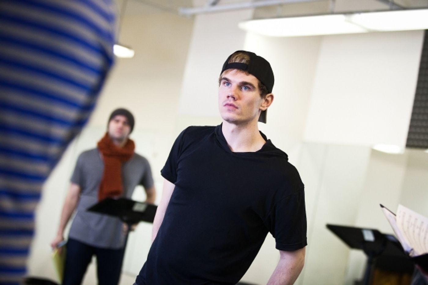 Photo Flash: Ryan Scott Oliver and Matthew Murphy's 35mm in Rehearsal! Photo Flash: Ryan Scott Oliver and Matthew Murphy's 35mm in Rehearsal! Image