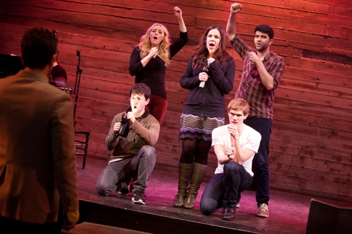 Photo Flash: Ryan Scott Oliver and Matthew Murphy's 35mm in Rehearsal! Photo Flash: Ryan Scott Oliver and Matthew Murphy's 35mm in Rehearsal! Image