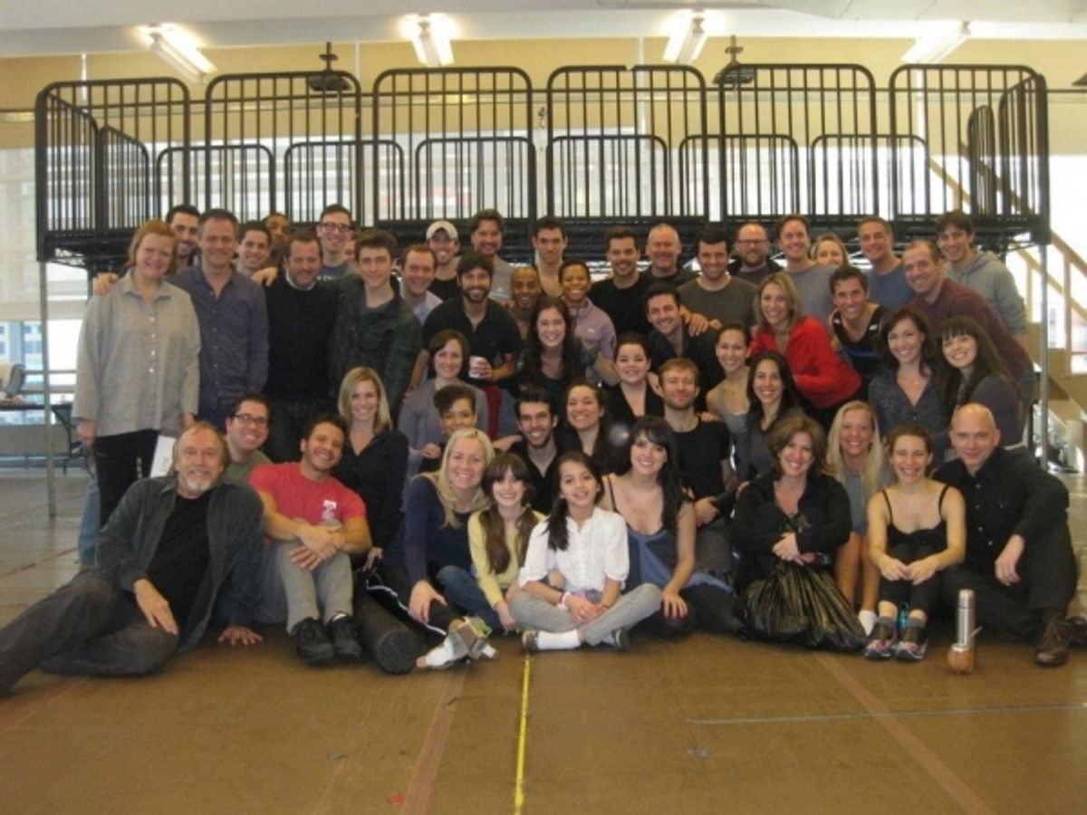 The Cast of EVITA at 