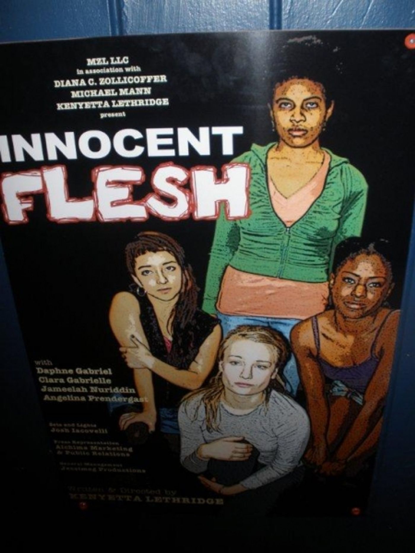 Photo Flash: Tony Shalhoub, Brooke Adams at First Preview of Kenyetta Lethridge's INNOCENT FLESH  Image