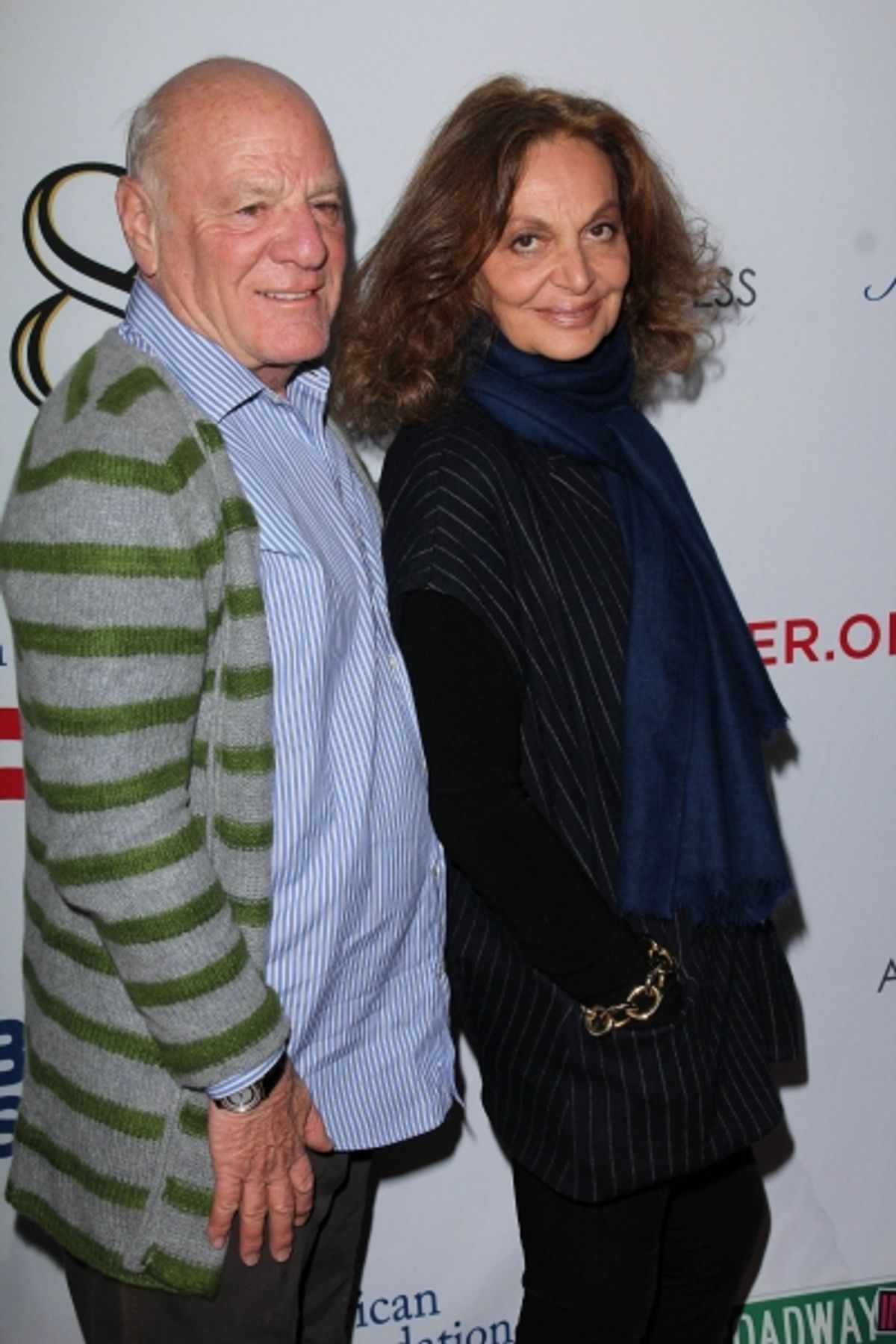  Barry Diller and Diane von Furstenberg at 