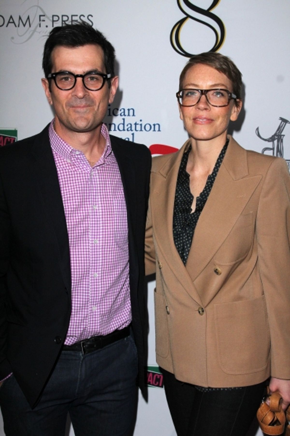 Ty Burrell and Holly Burrell at 