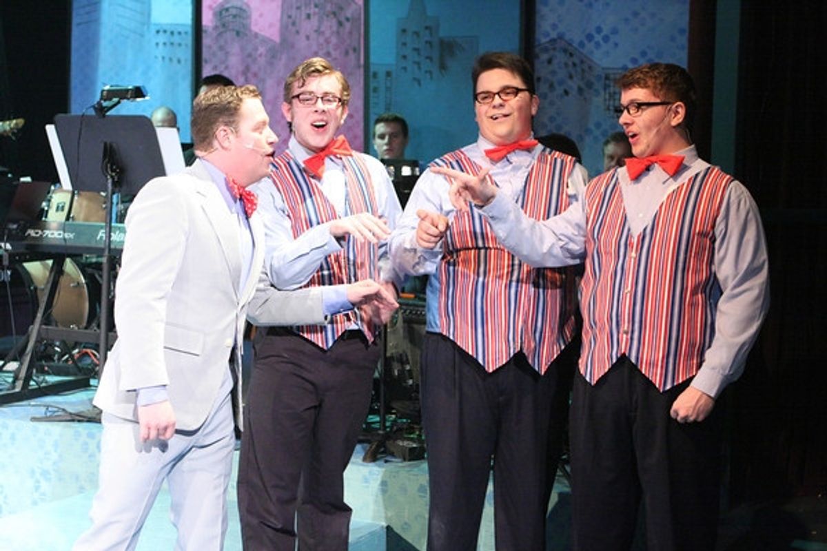 Mike Dowdy, Devon A.A. Norris, Christopher Strawhun, and Evan Fornachon at 