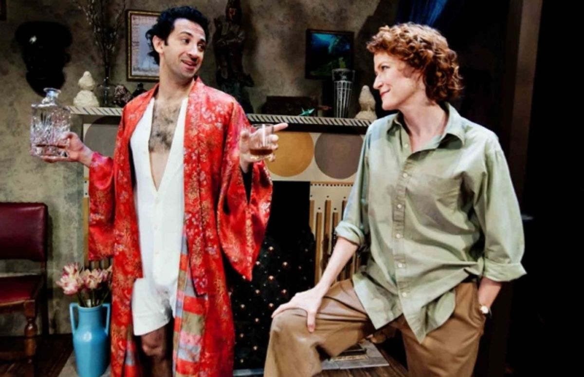 Hollis McCarthy and Michael Gabriel Goodfriend at 