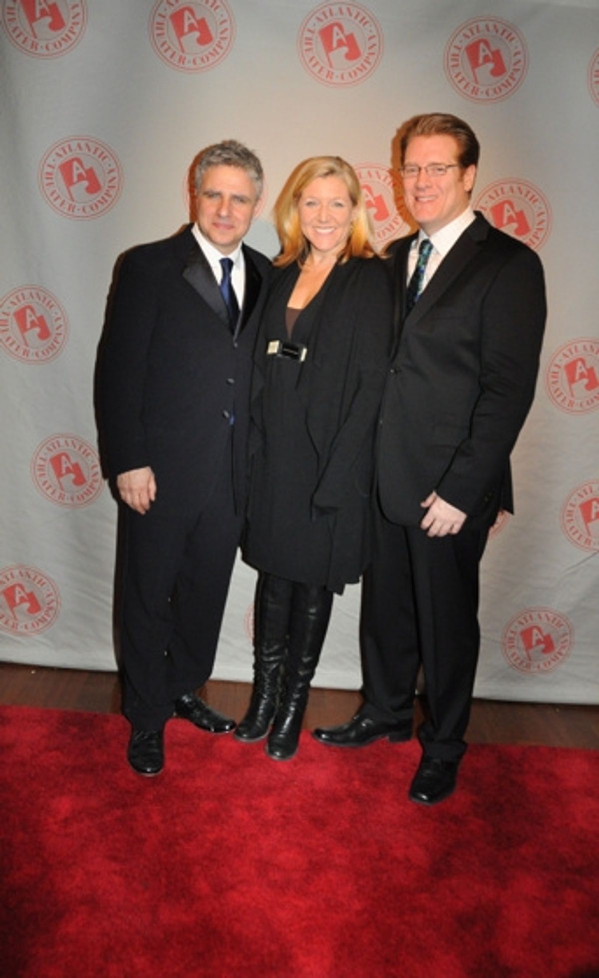 Neil Pepe, Mary McCann and Jeffory Lawson at 