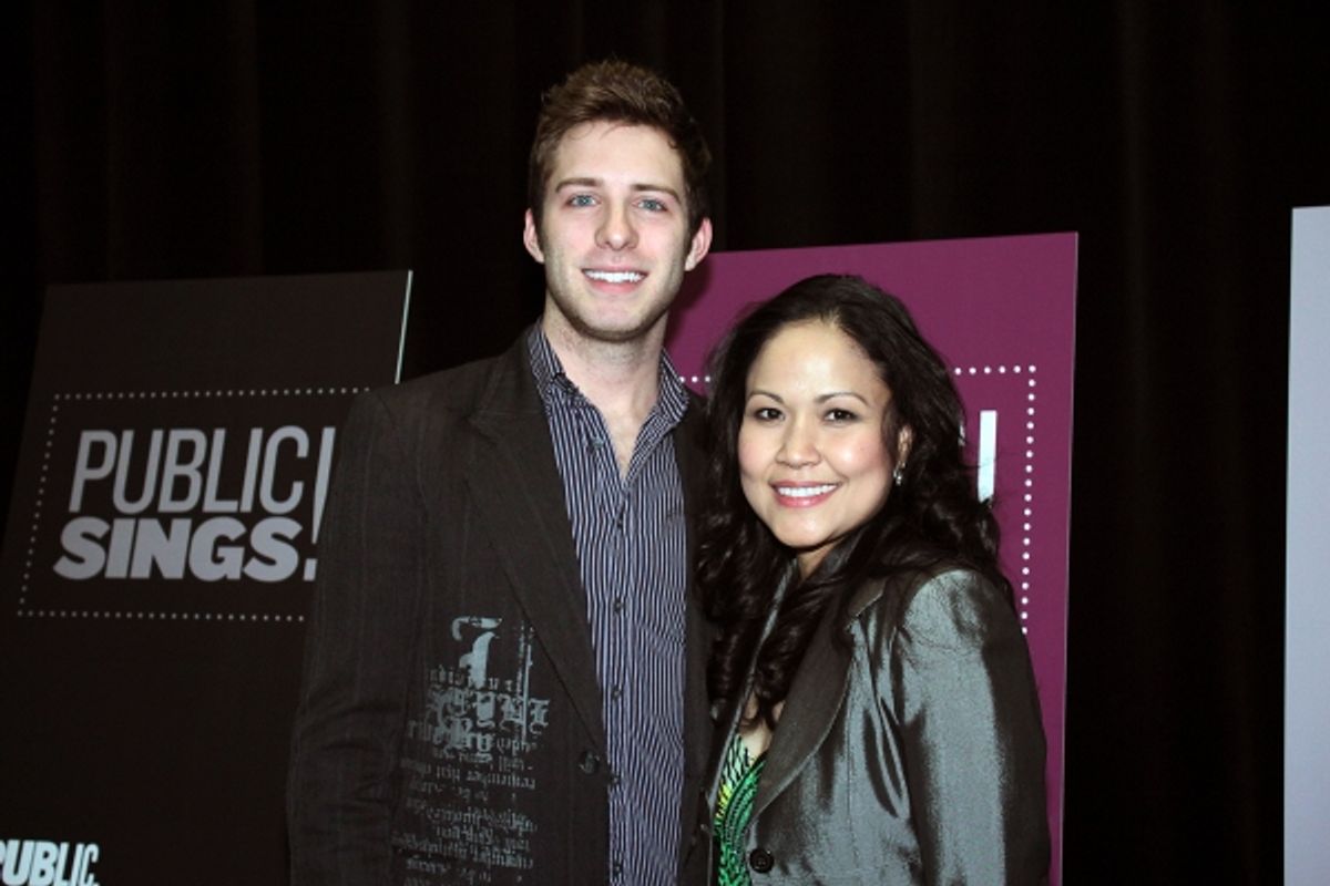 Corey Mach, Joan Almedilla at 