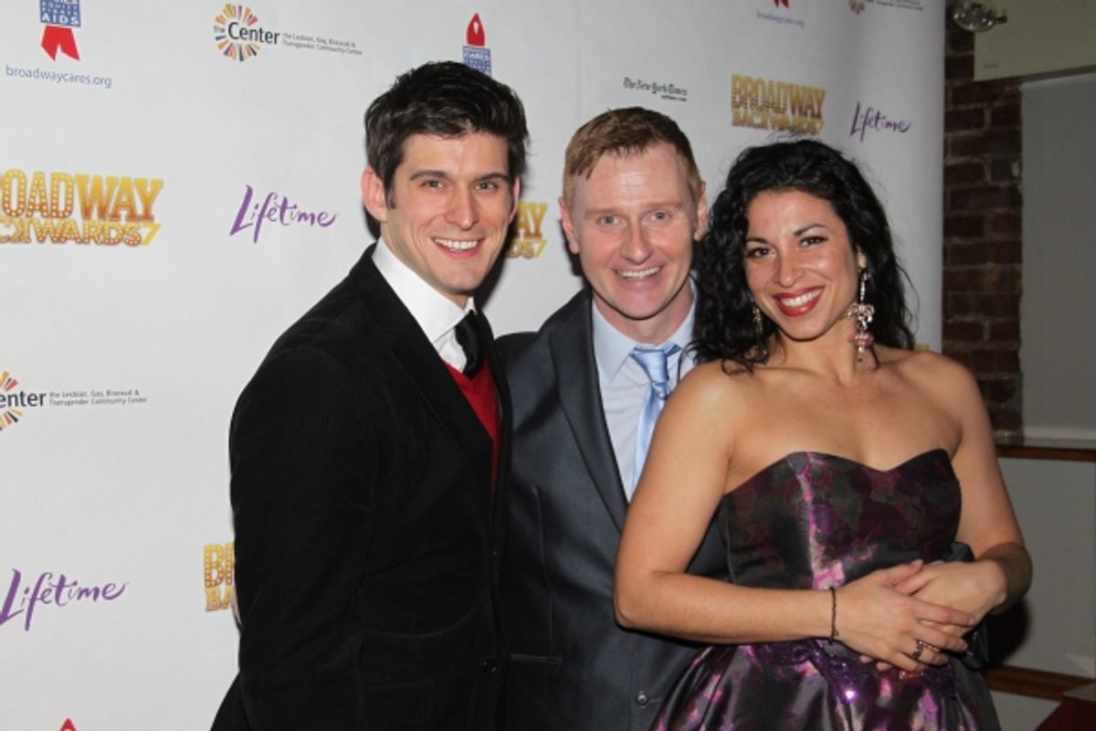 Patrick O' Neill, Robert Bartley and Stephanie Klemons at 