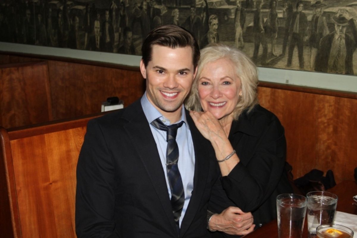 Andrew Rannells and Betty Buckley at 