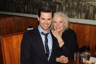 Andrew Rannells and Betty Buckley Photo