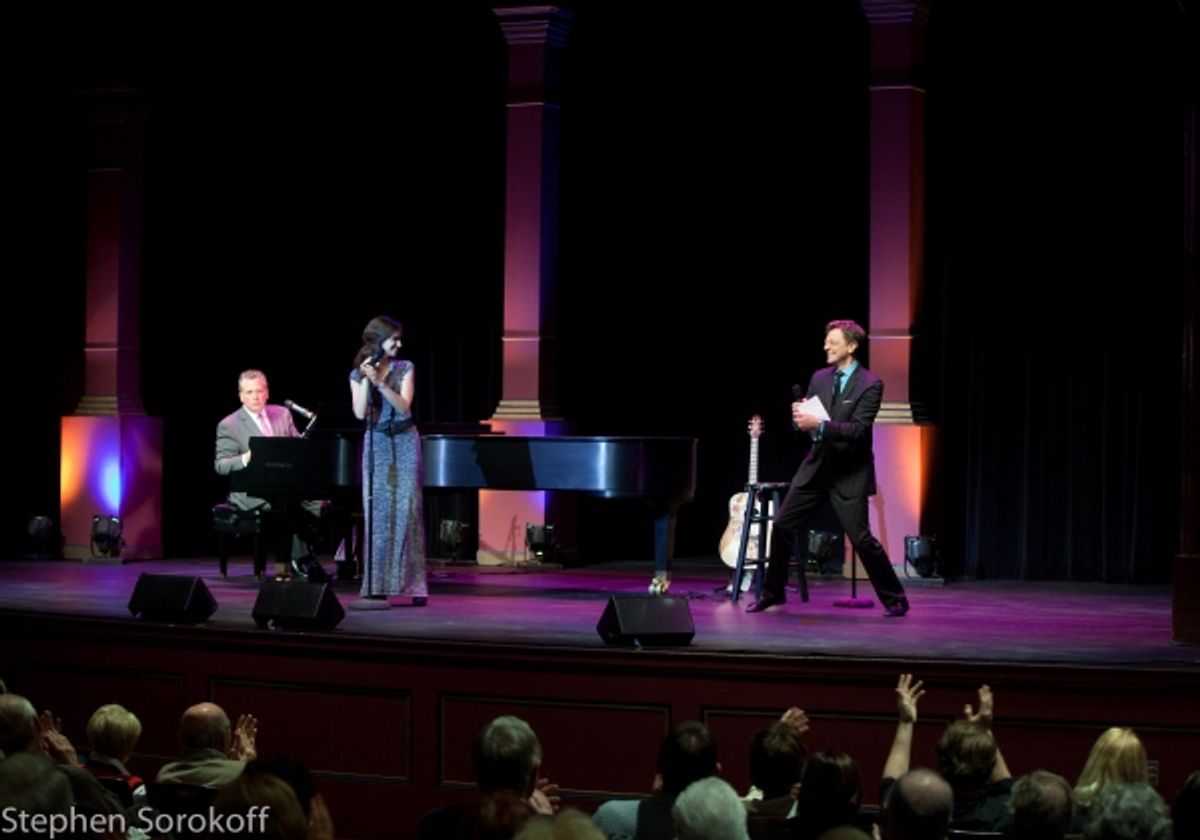 Billy Stritch, Cloe Dolandis, Jim Caruso at 