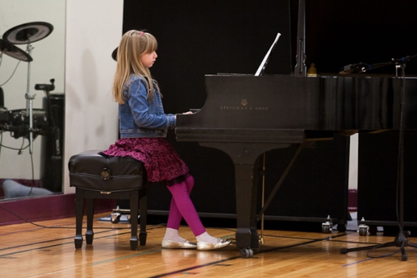 Photo Coverage: Tony Vincent, Derrick Baskin & More Mentor Garden of Dreams Talent Show  Image