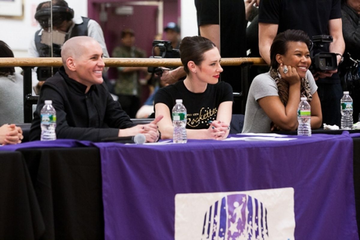 Tony Vincent, Corinne Tighe, Christina Sajous
 at 