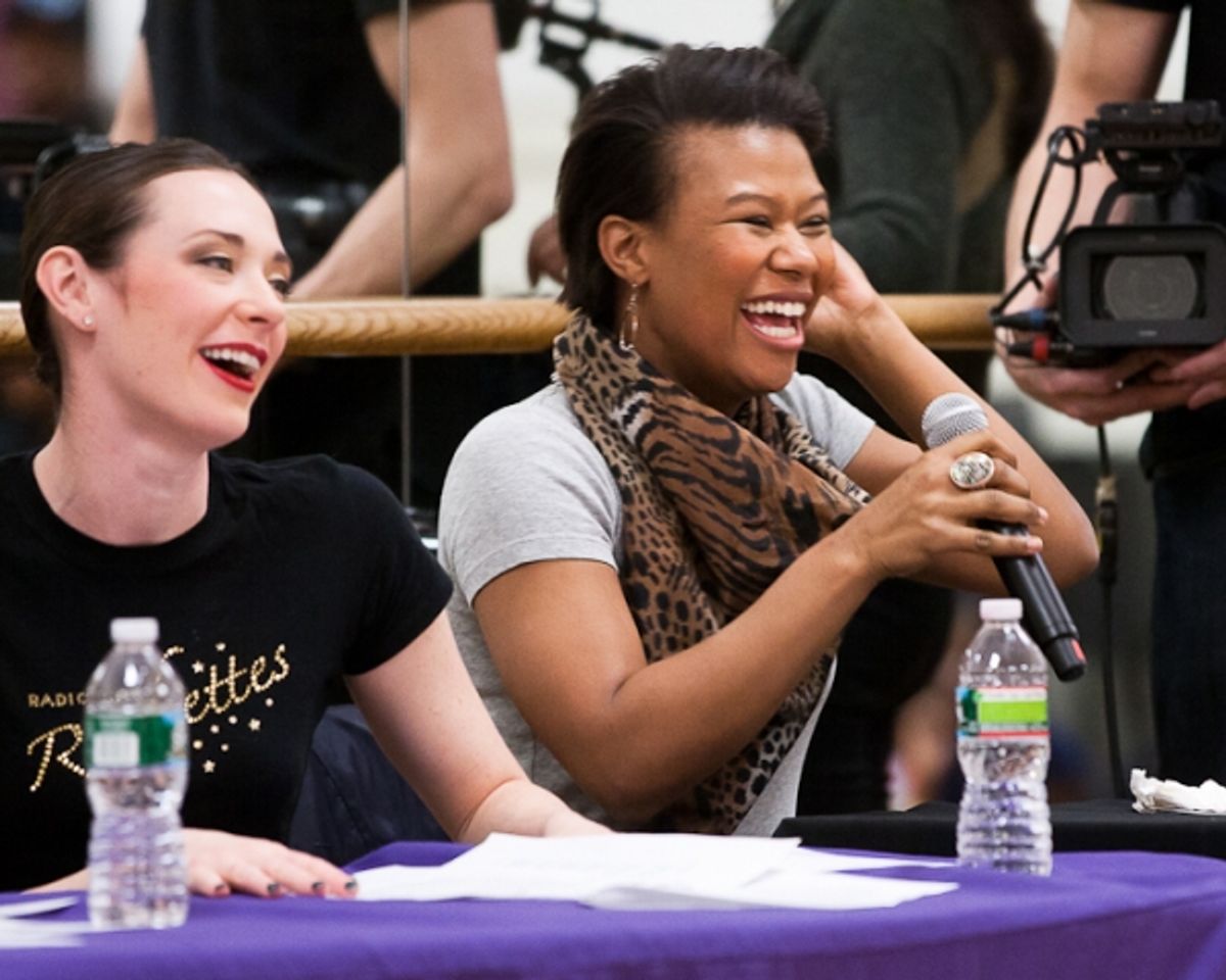 Corinne Tighe and Christina Sajous
 at 