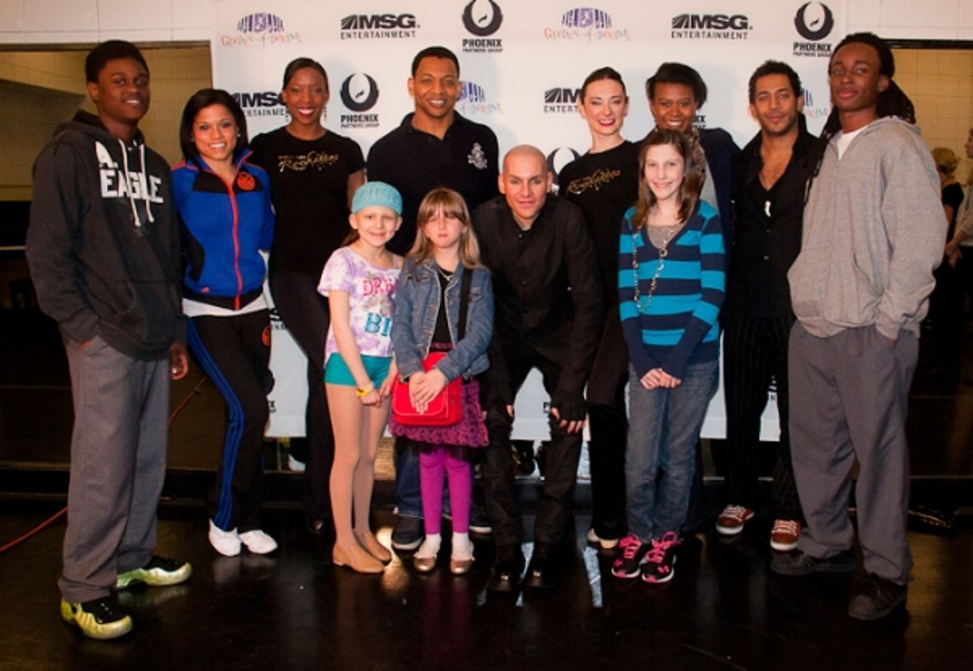 Photo Coverage: Tony Vincent, Derrick Baskin & More Mentor Garden of Dreams Talent Show  Image