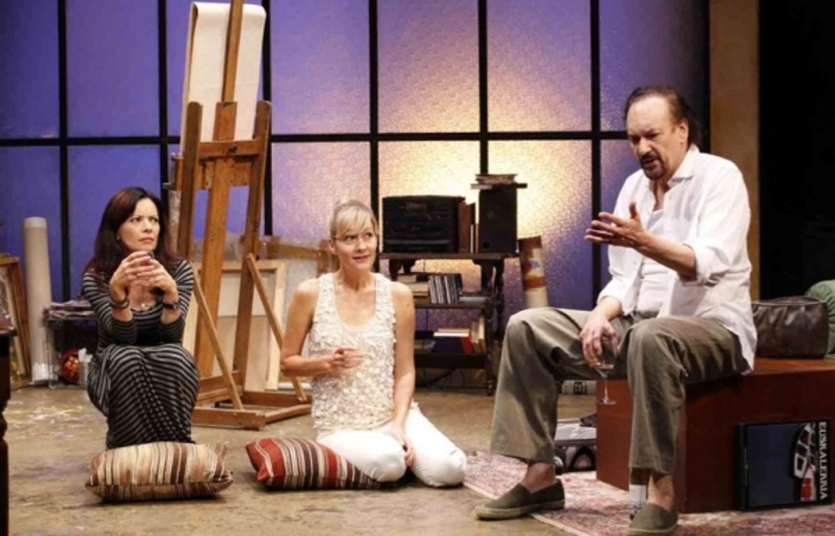 Begonya Plaza, Linda Larkin and Shawn Elliott at 