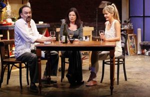 Shawn Elliott, Begonya Plaza and Linda Larkin Photo