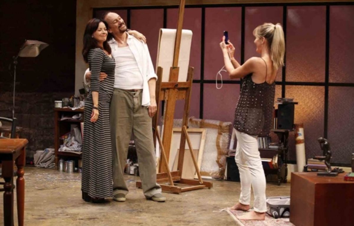 Begonya Plaza, Shawn Elliott and Linda Larkin at 