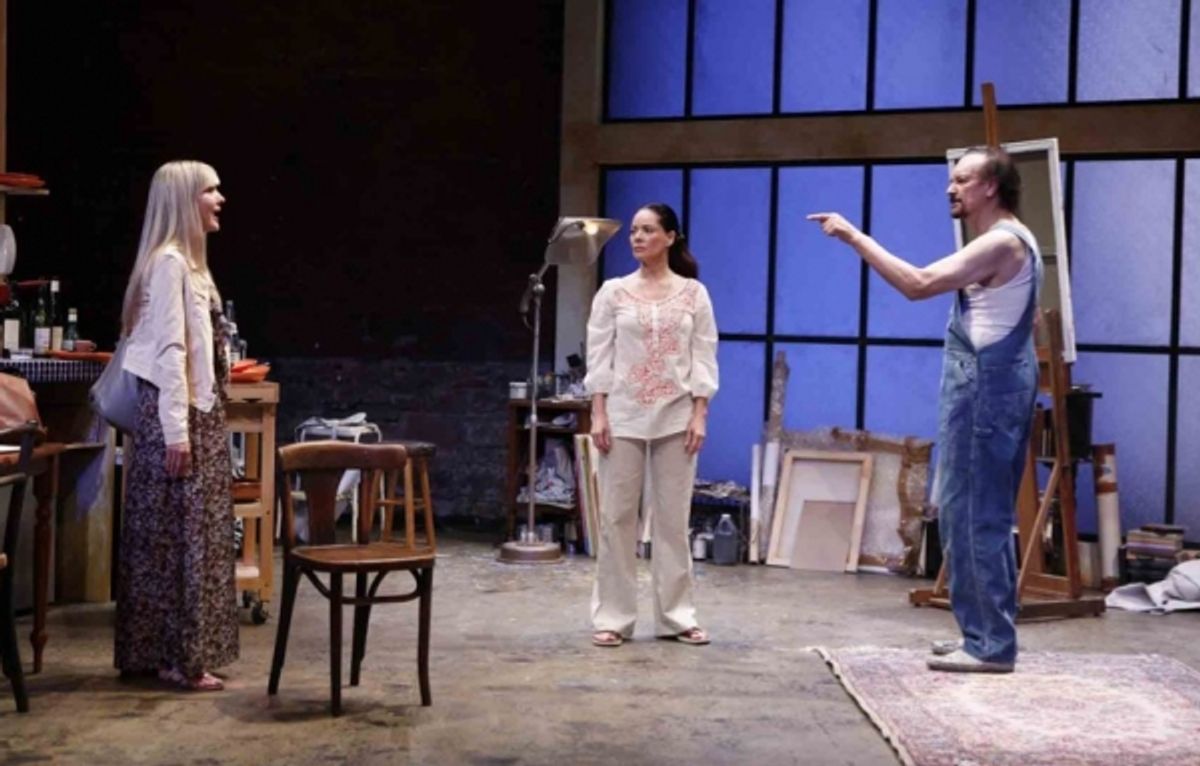 Linda Larkin, Begonya Plaza and Shawn Elliott at 