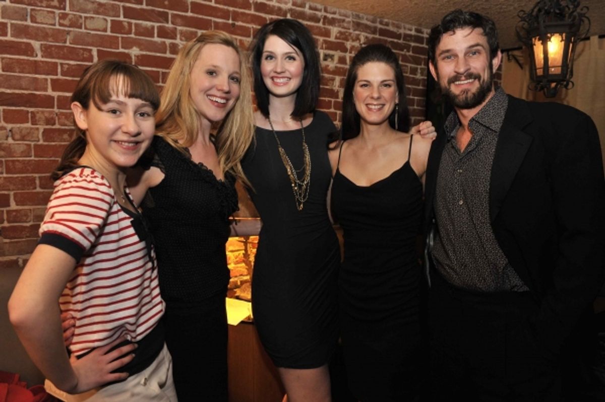 Melody Hollis, Jane Noseworthy,Lauren Leigh Barker, Shannon Warne, Damon Kirsche
 at 