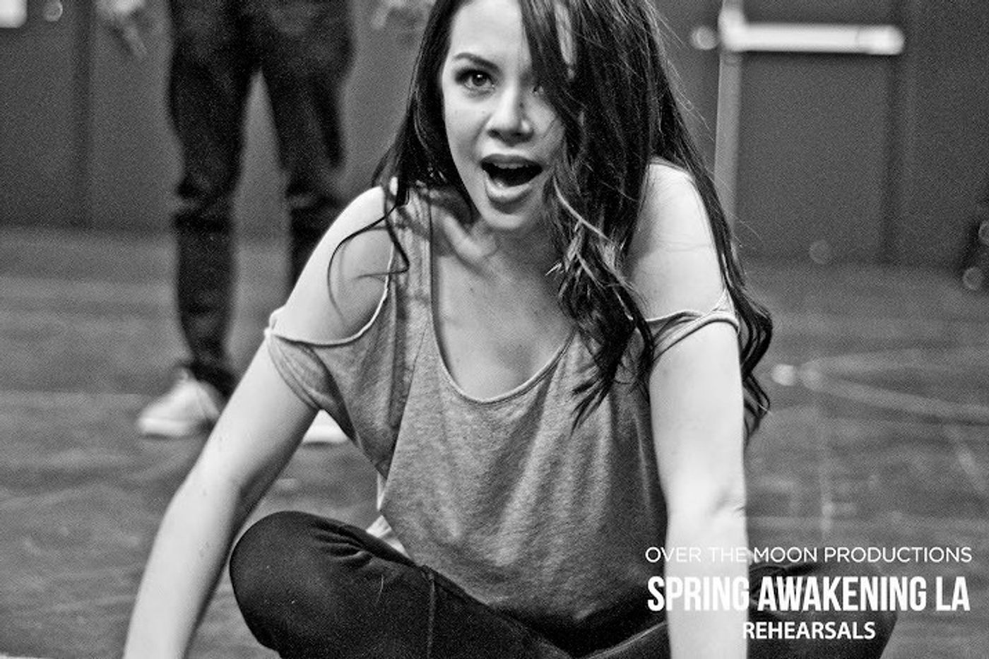 Photo Flash: GLEE's Lindsay Pearce & PRETTY LITTLE LIARS' Janel Parrish Rehearse SPRING AWAKENING In LA!  Image