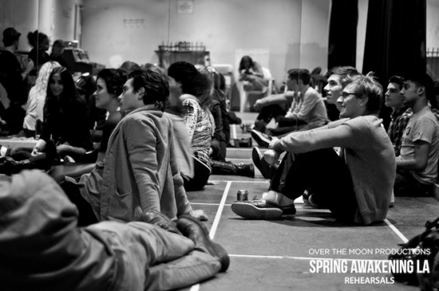 Photo Flash: GLEE's Lindsay Pearce & PRETTY LITTLE LIARS' Janel Parrish Rehearse SPRING AWAKENING In LA!  Image