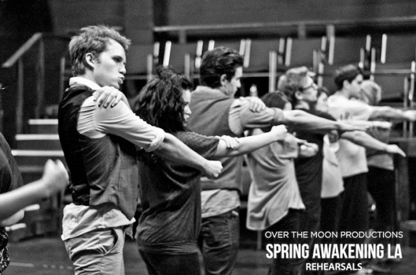 Photo Flash: GLEE's Lindsay Pearce & PRETTY LITTLE LIARS' Janel Parrish Rehearse SPRING AWAKENING In LA!  Image