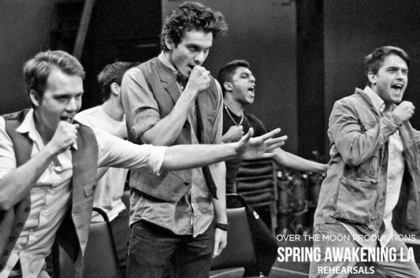 Photo Flash: GLEE's Lindsay Pearce & PRETTY LITTLE LIARS' Janel Parrish Rehearse SPRING AWAKENING In LA!  Image