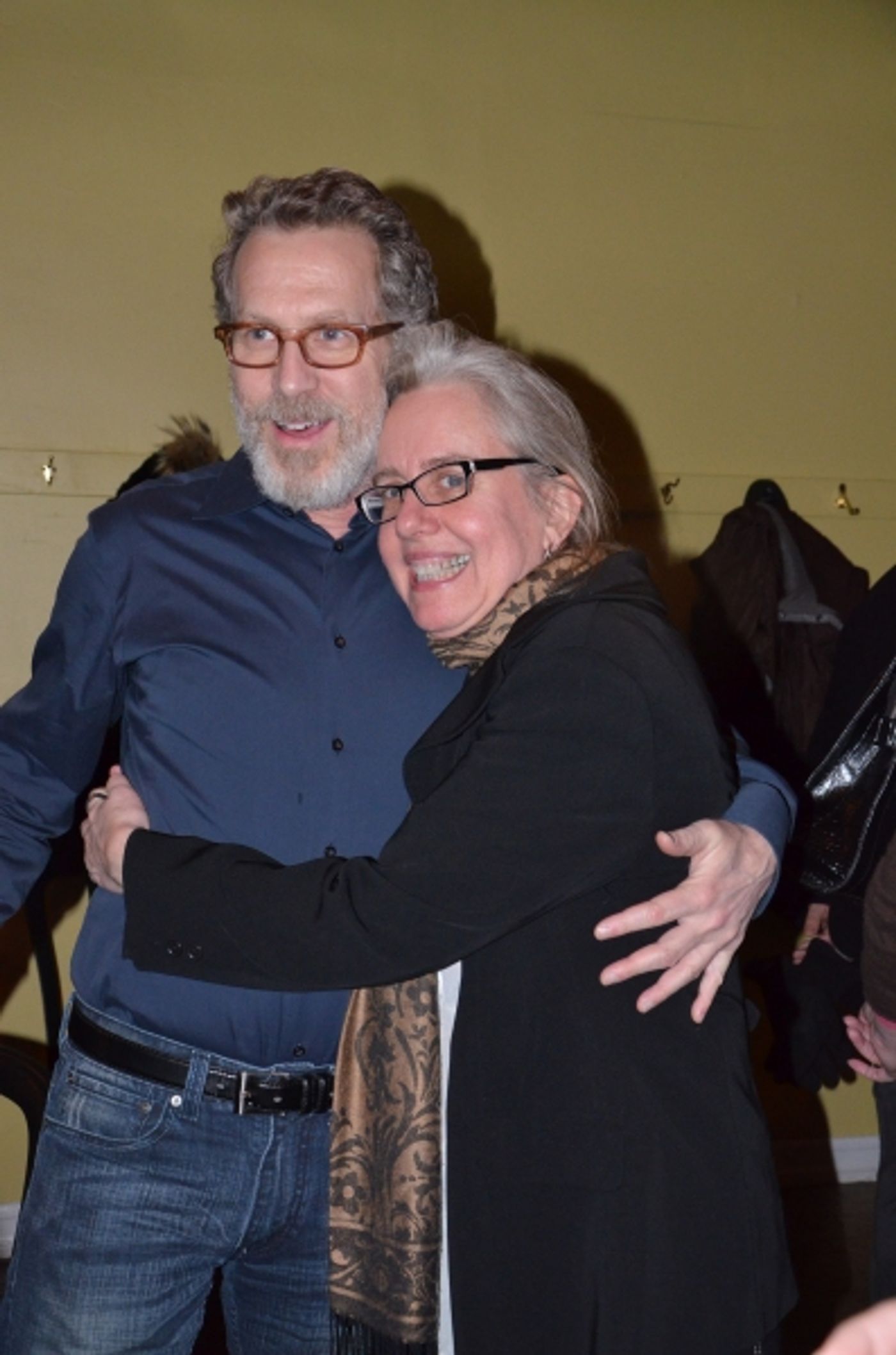 Photo Flash: Denis O'Hare, Stephen Spinella Celebrate Opening of AN ILIAD  Image