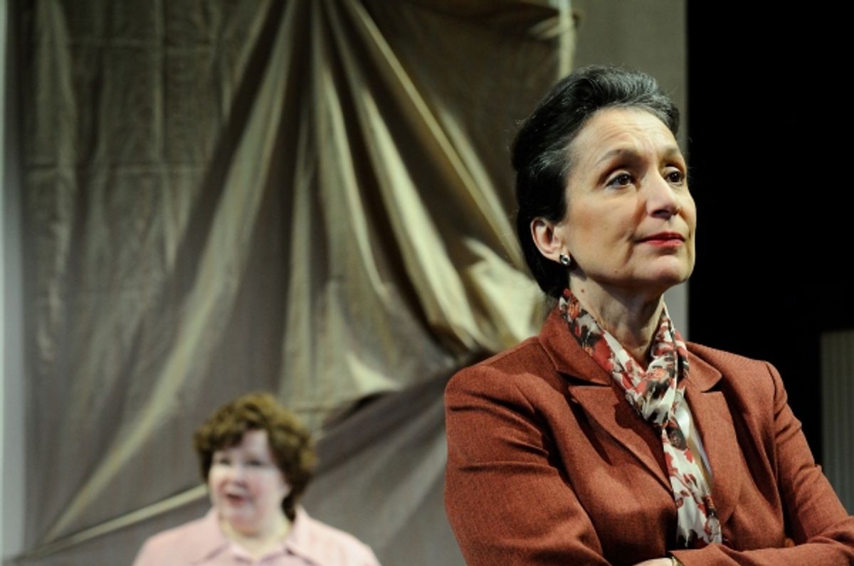 Janice Duclos (Wilma) and Phyllis Kay (Caroline) at 