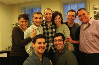 Old Library Theatre's Next to Normal cast with Charlie Alterman and Charles Santoro Photo
