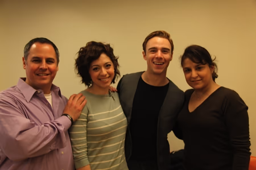 Photo Flash: Old Library Theatre’s NEXT TO NORMAL Cast Meets Charlie Alterman Image