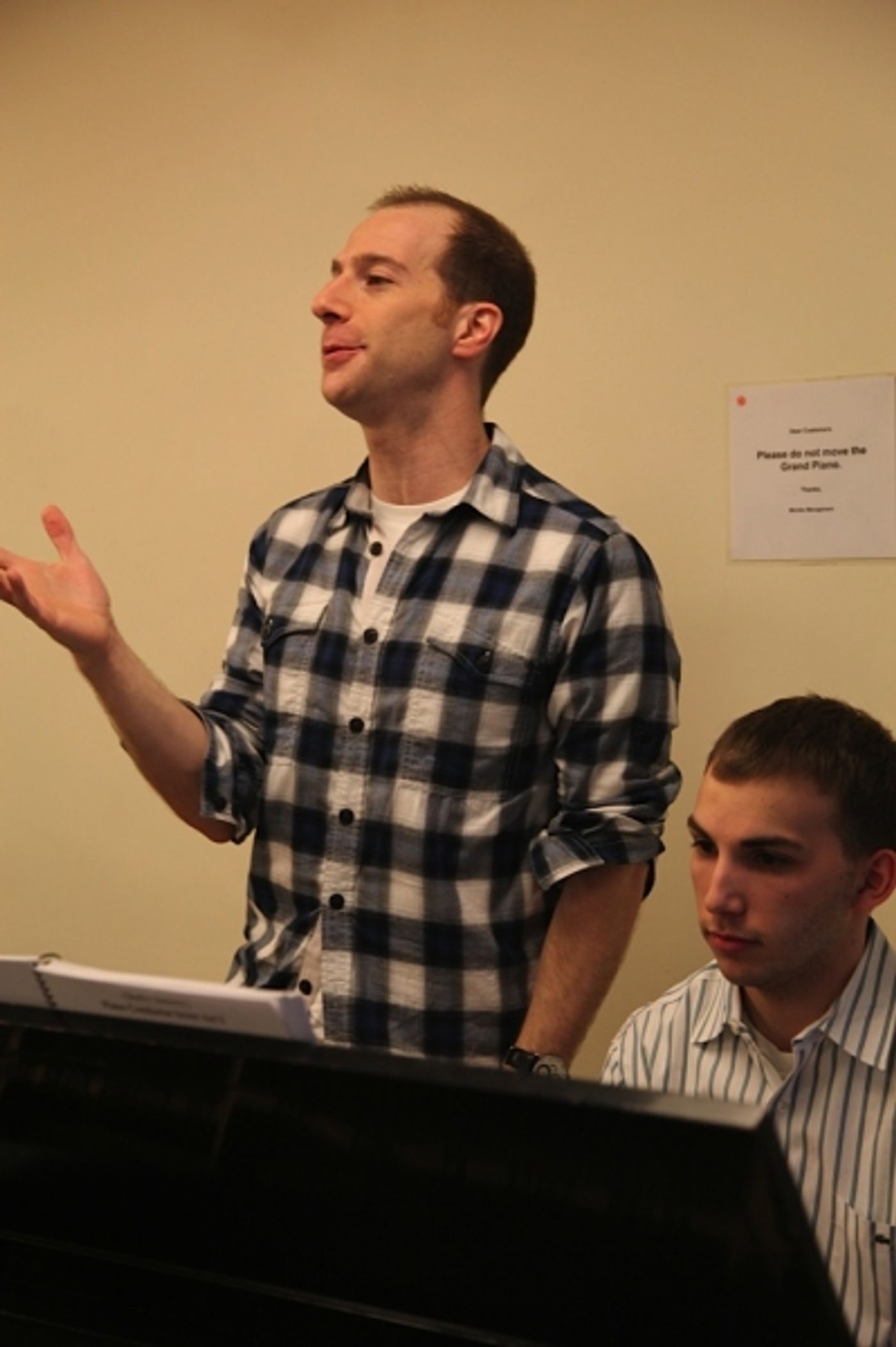 Photo Flash: Old Library Theatre’s NEXT TO NORMAL Cast Meets Charlie Alterman  Image