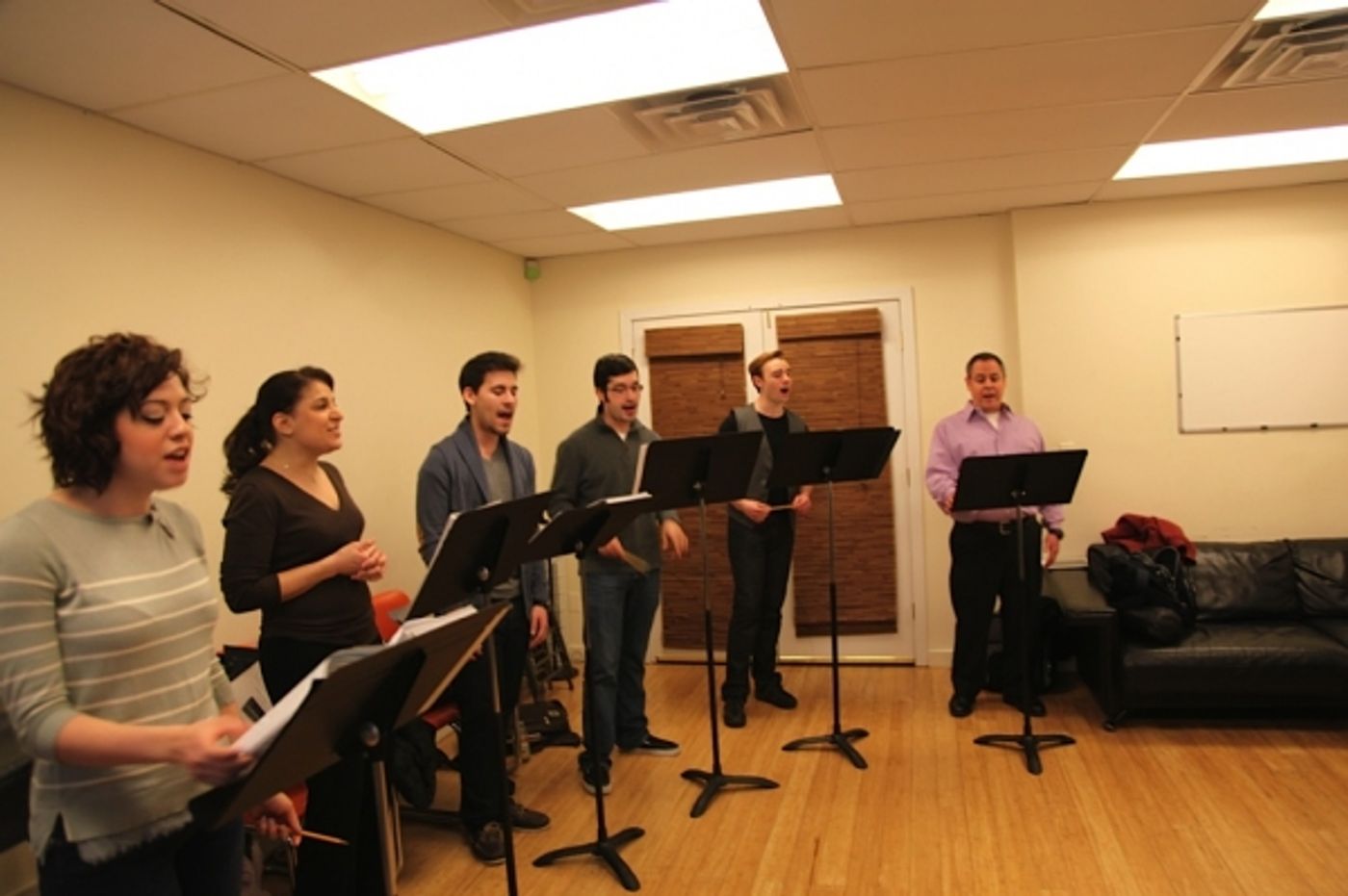 Photo Flash: Old Library Theatre’s NEXT TO NORMAL Cast Meets Charlie Alterman  Image