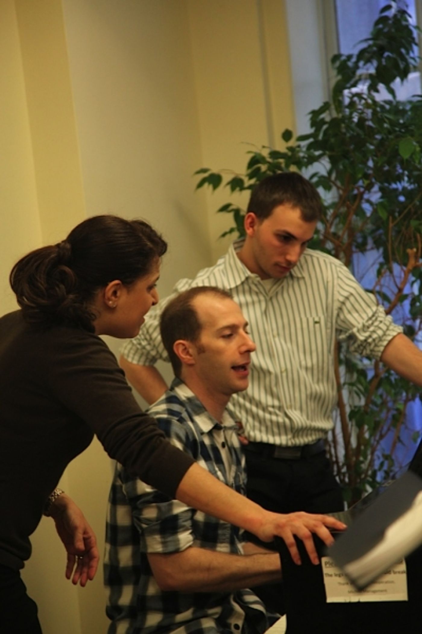 Photo Flash: Old Library Theatre’s NEXT TO NORMAL Cast Meets Charlie Alterman  Image