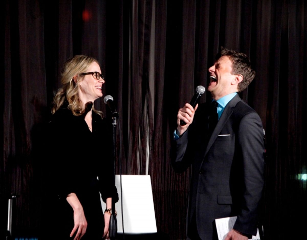 Sarah Paulson, Jim Caruso at 