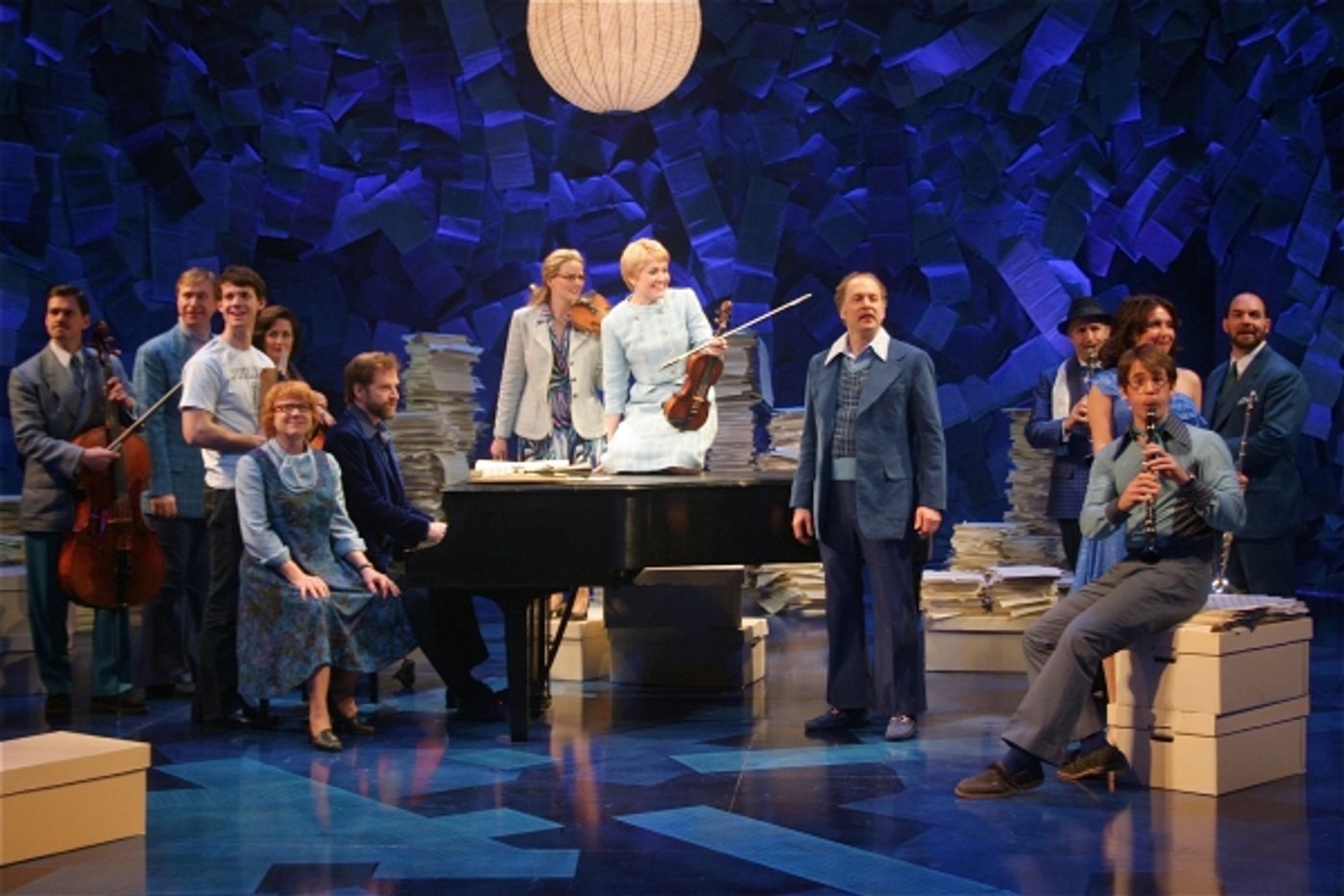 Photo Flash: First Look at Malcolm Gets, Becky Ann Baker, et al. in John Doyle-Helmed MERRILY WE ROLL ALONG  Image