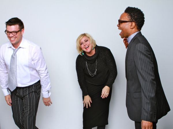 James Kinney, Nikki Snelson and Billy Porter Photo